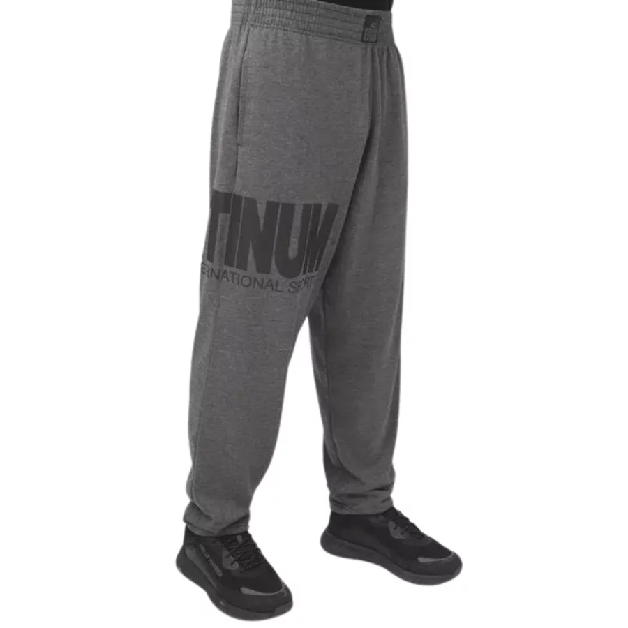 PLATINUM BAGGY PANTS 304 W/BLACK LOGO
