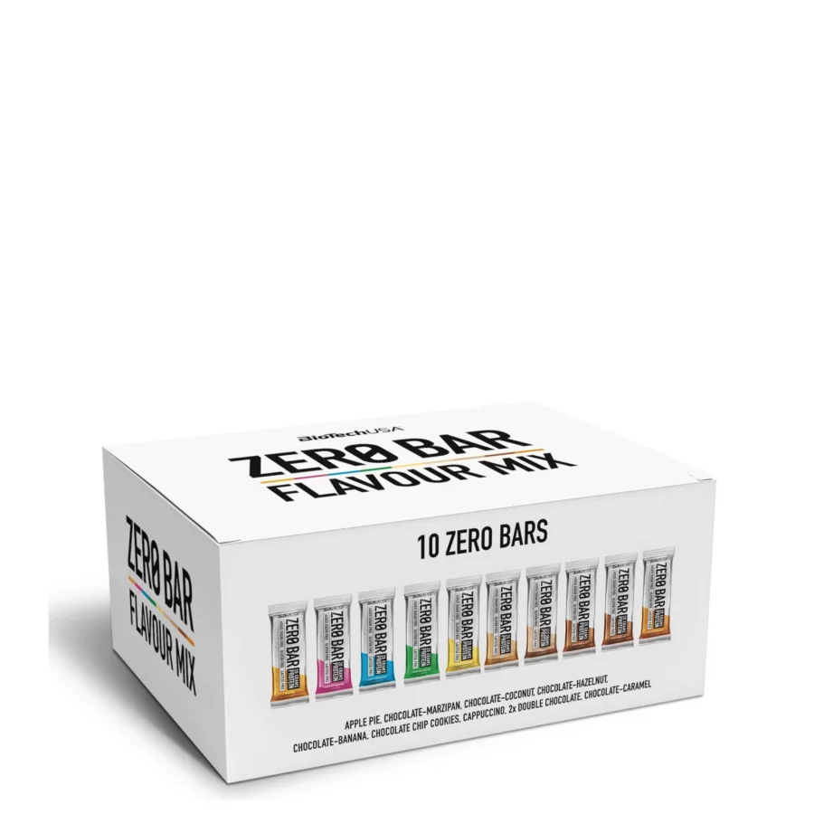 BioTechUsa Zero Bar Kit Flavour Mix (10 X 50 gr)