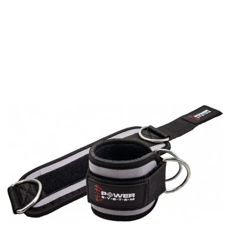 Power System Δέστρα Έλξης Αστραγάλων / Ankle Strap Grey 3460 (2τμχ)