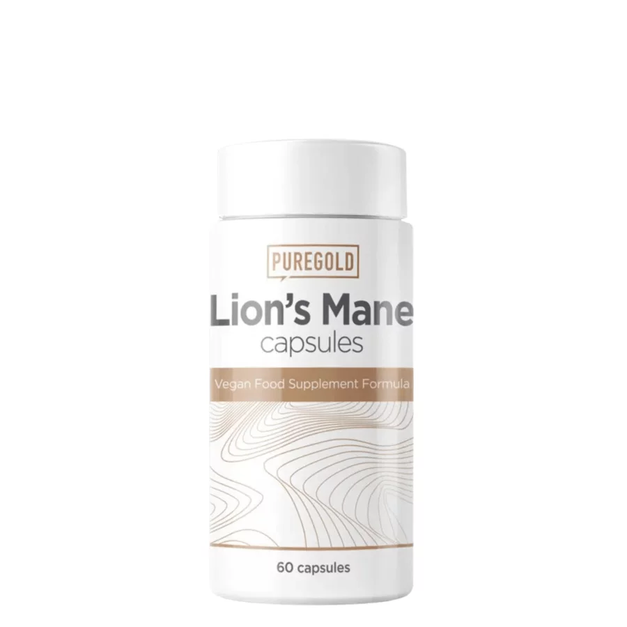 Pure Gold Protein Lions Mane (60 caps)
