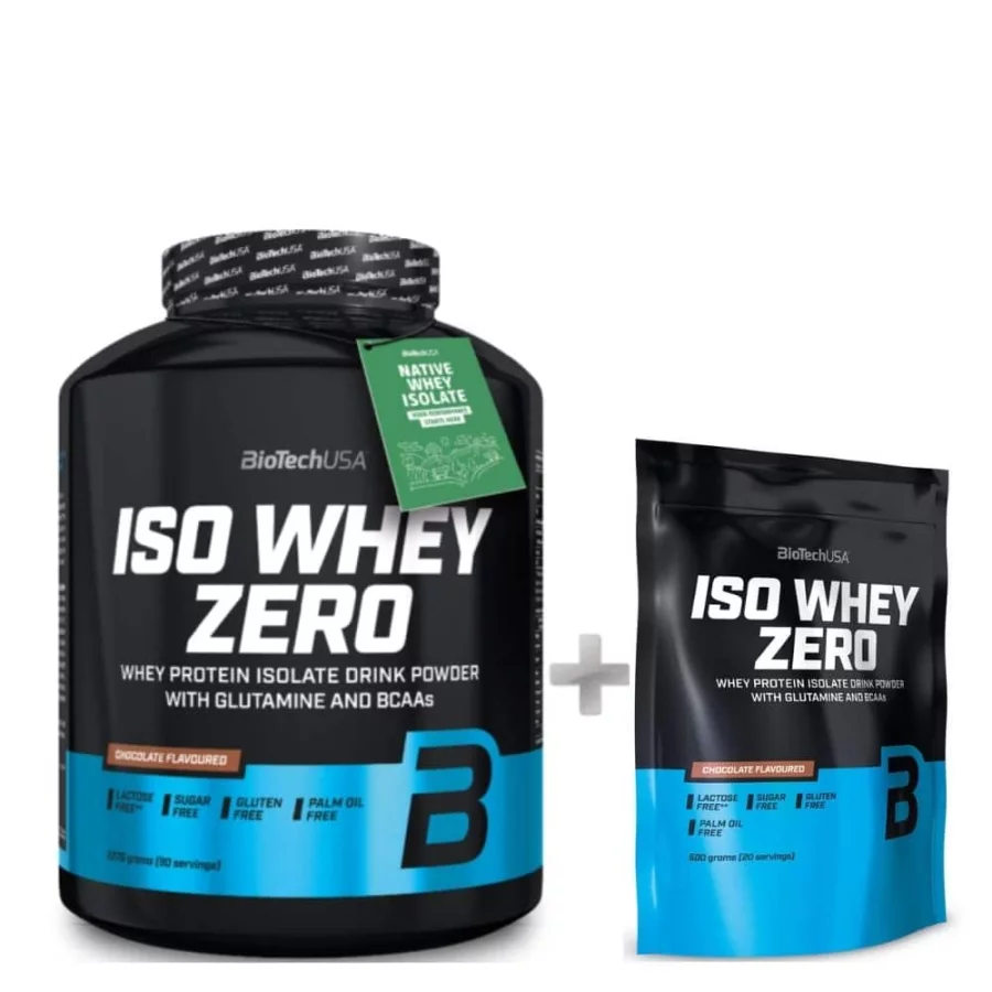 Biotech USA Iso Whey Zero (1816 gr) + Biotech USA Iso Whey Zero (454 gr)