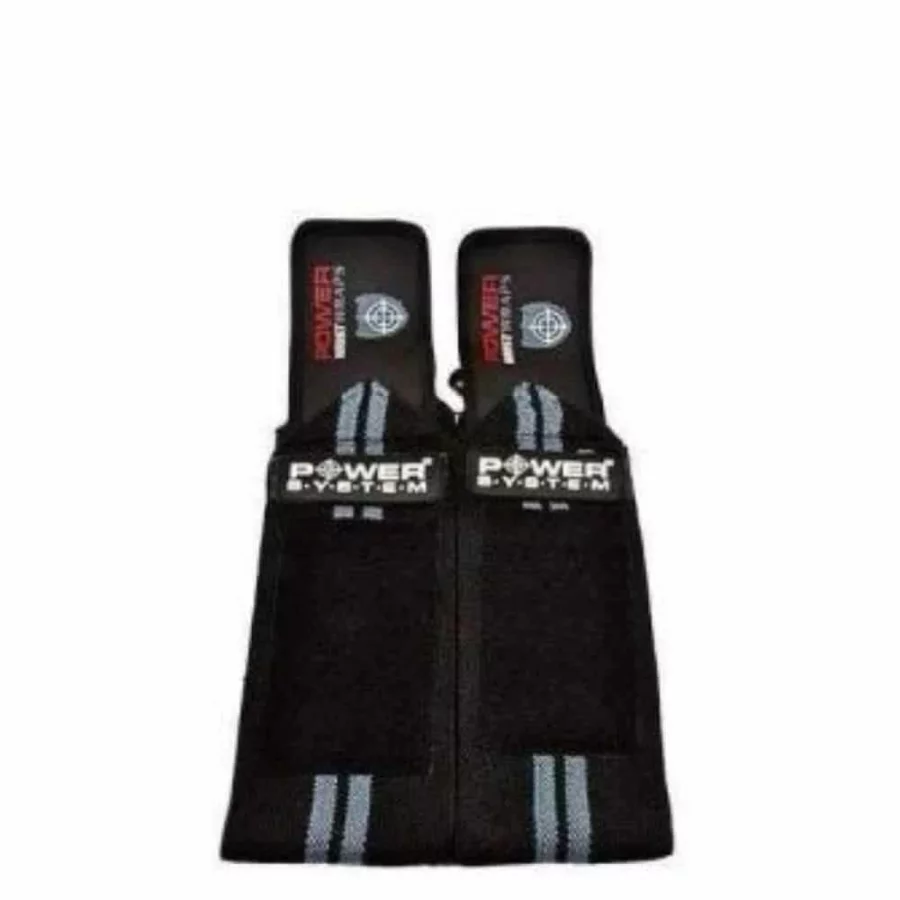 Power System Wrist Wraps Γκρι / Περικάρπια 3500 (2τμχ)