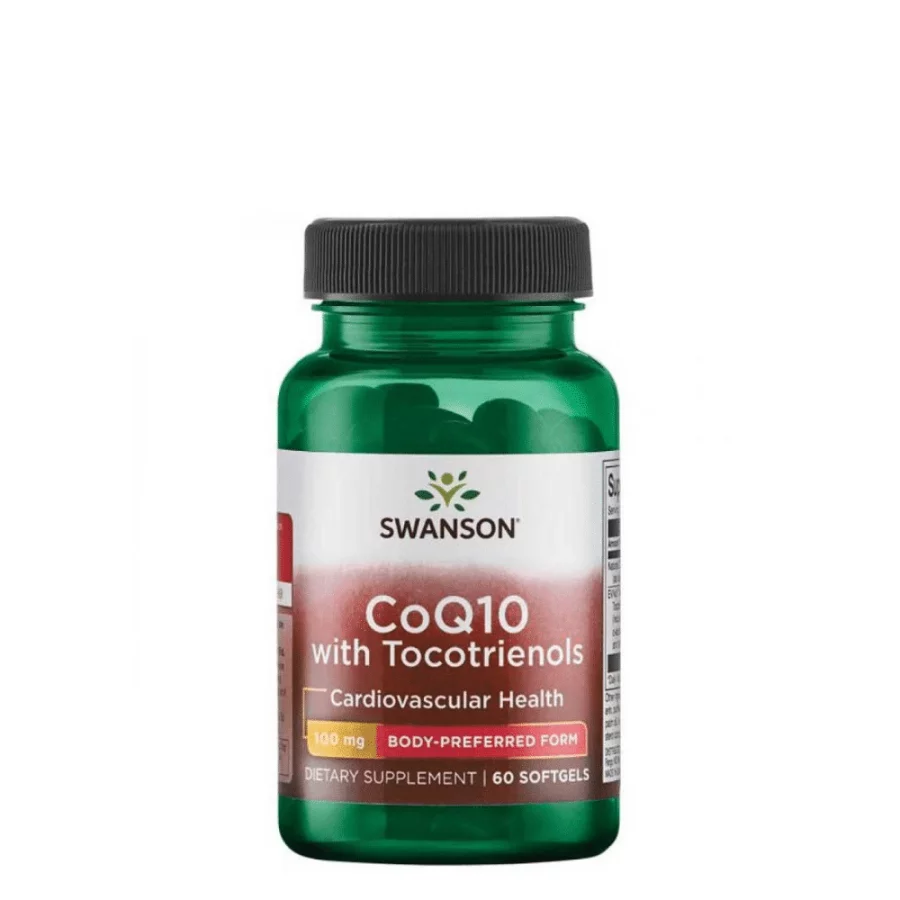 Swanson CoQ10 with Tocotrienols 100mg (60 softgels)