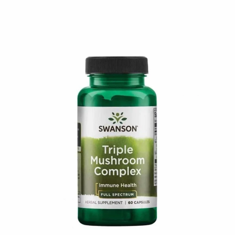 Swanson Triple Mushroom Complex (60 Caps)