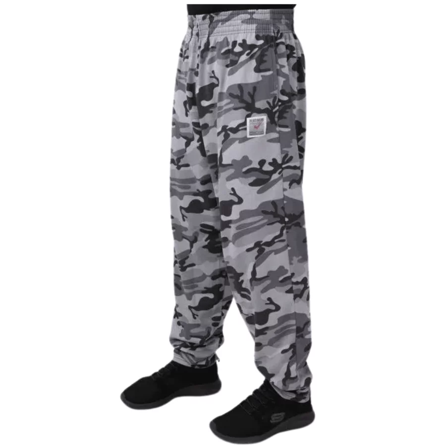 PLATINUM BAGGY PANTS GREY ARMY JP261
