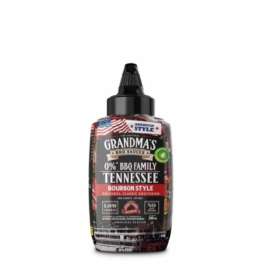 Max Protein Original Grandma's 0% BBQ Sauce "Tennessee" Bourbon Style (290ml)