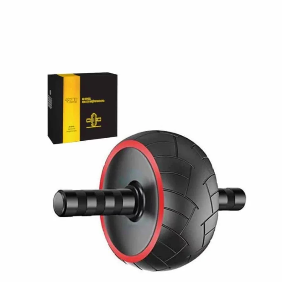 4FIZJO AB Wheel XL PRO Roller/Ρόδα Κοιλιακών Μαύρο - Κόκκινο - 2747