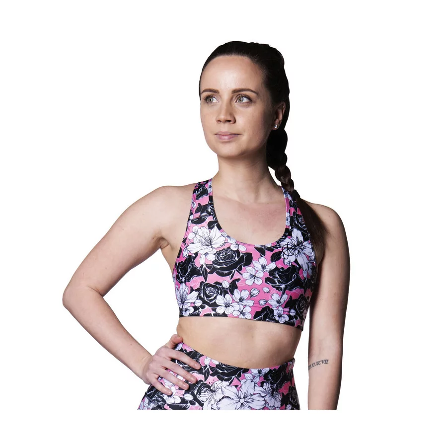 Anarchy Apparel Liliani Sportbra Pink/Black