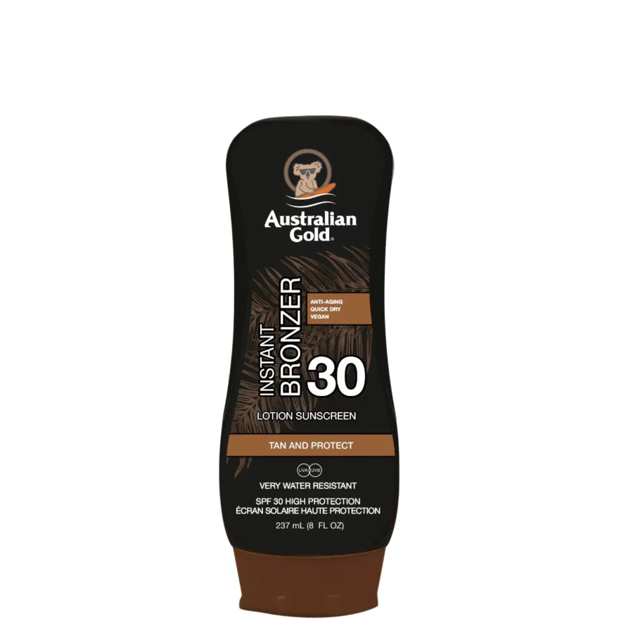 Australian Gold SPF 30 Lotion with Instant Bronzer (237ml)