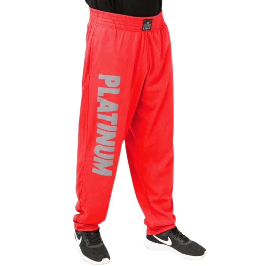 PLATINUM JERSEY PANTS JP-104 RED