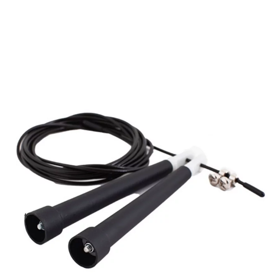 6PAK Σχοινάκι Jump Rope Με Πλαστικές Λαβές Μαύρο