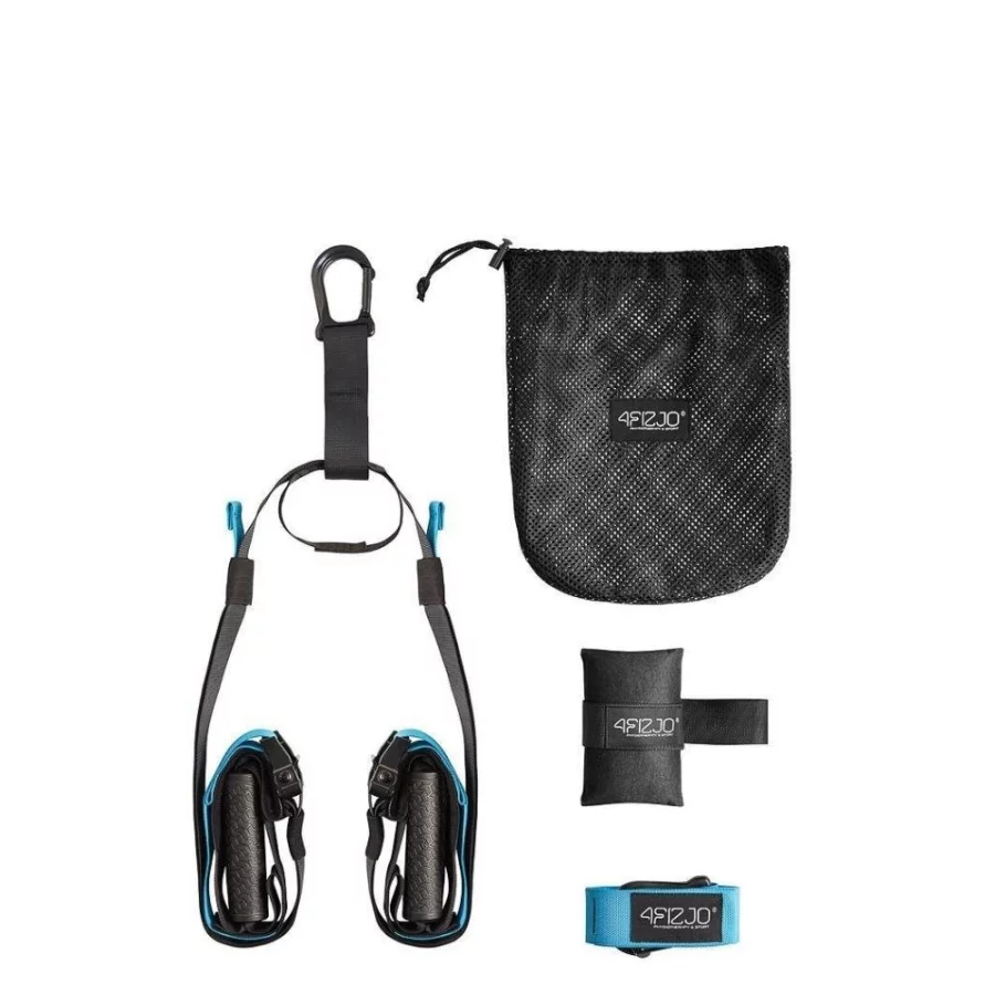 4FIZJO Suspension trainer / Ιμάντες Εκγύμνασης Μπλε - 1016