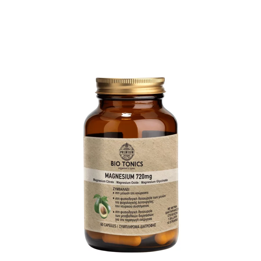 Biotonics Magnesium 720 mg (60 vcaps)