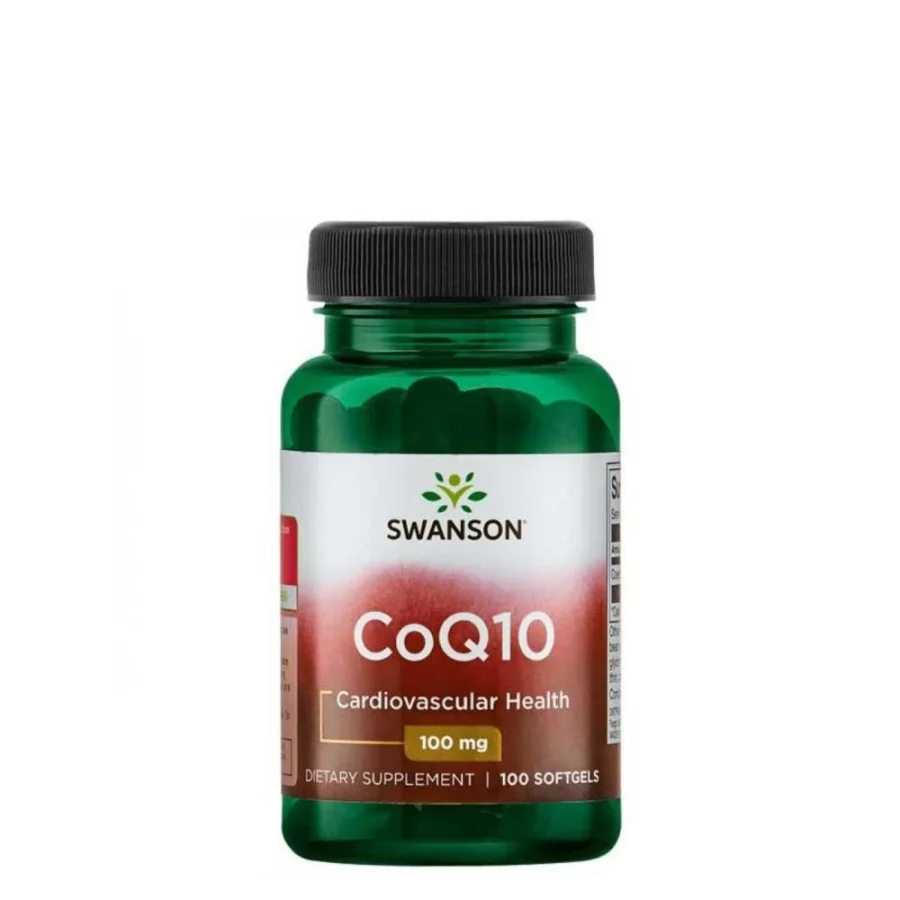 Swanson CoQ10 100mg (100 Softgels)