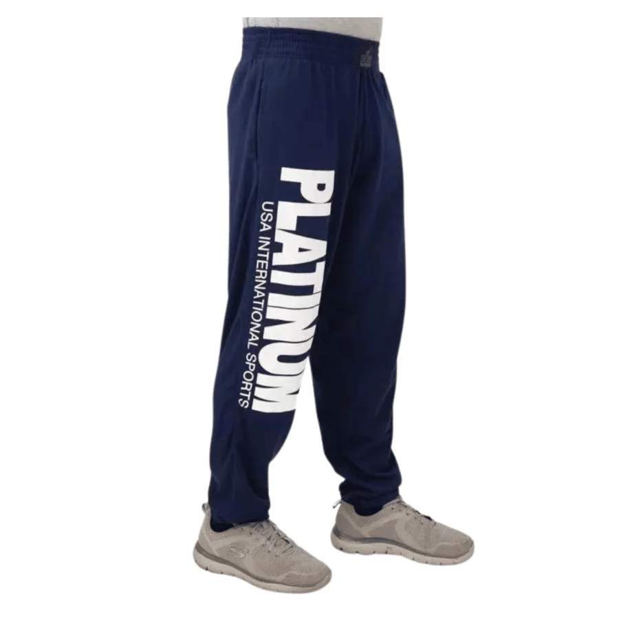 PLATINUM JERSEY PANTS Blue JP2-263