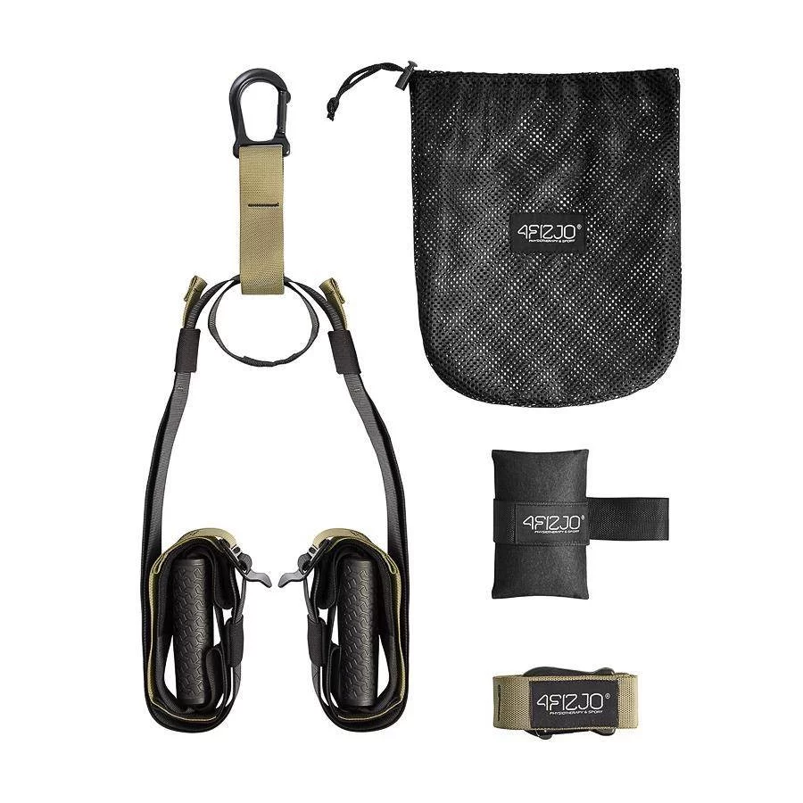 4FIZJO Suspension trainer /  Ιμάντες Εκγύμνασης Χακί - 1023
