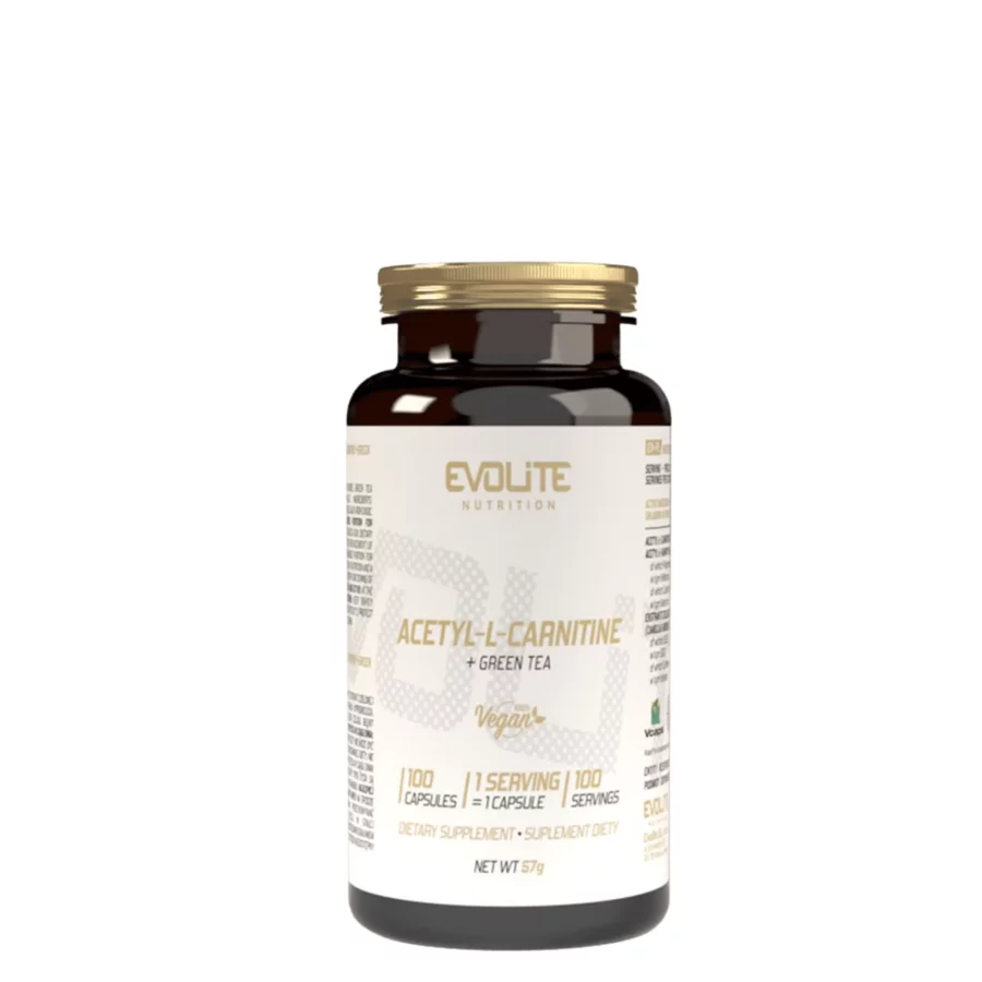 Evolite Acetyl - L - Carnitine + Green Tea (100 vcaps)