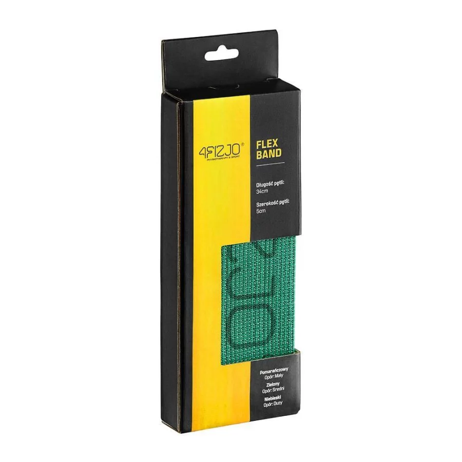 4FIZJO Flex Band Green Μαλακό (34cm x 5cm) - 0941