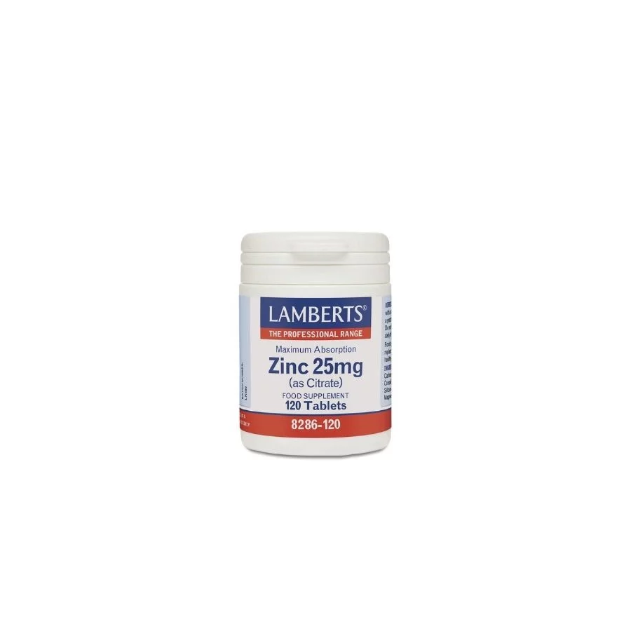 Lamberts Zinc 25mg (120 Tabs)
