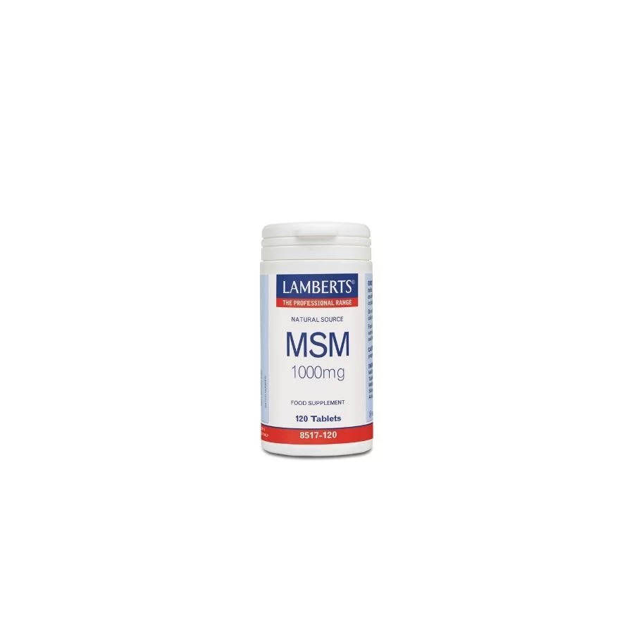 Lamberts MSM 1000mg (120 Tabs)