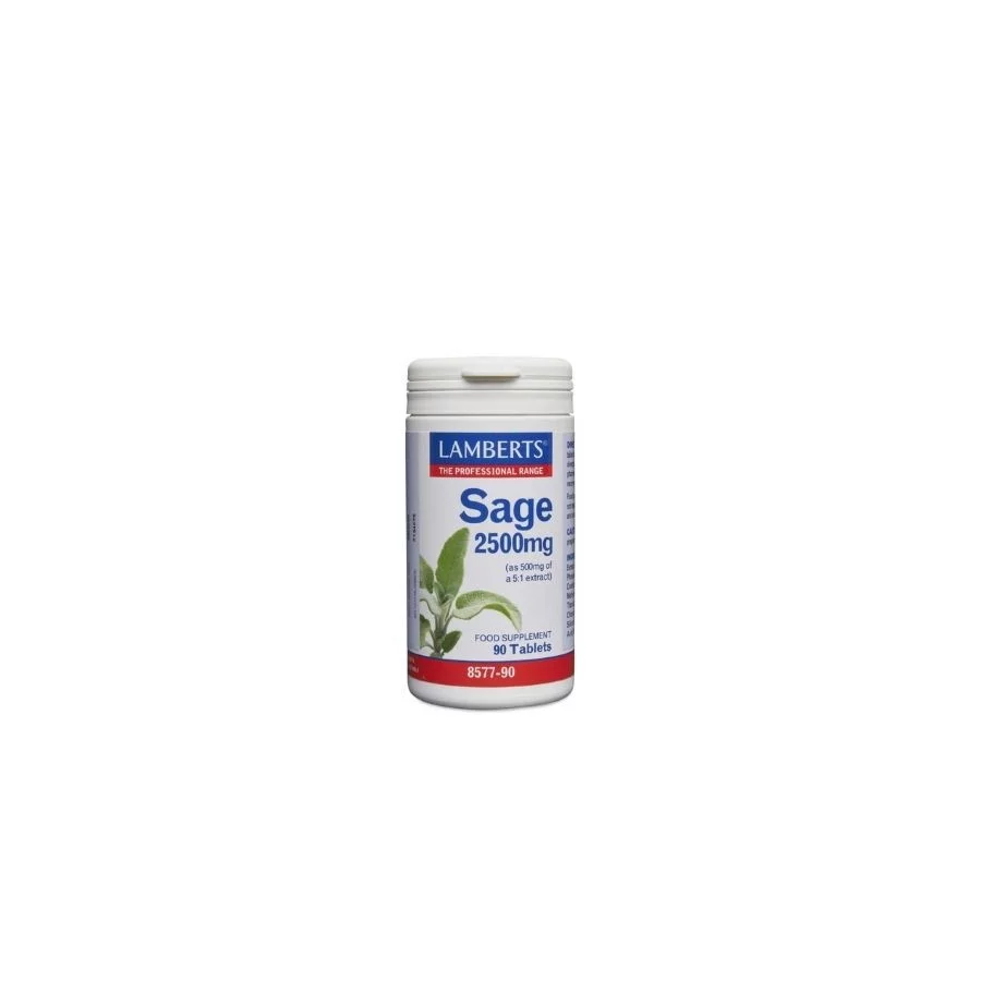 Lamberts Sage 2500mg (90 Tabs)