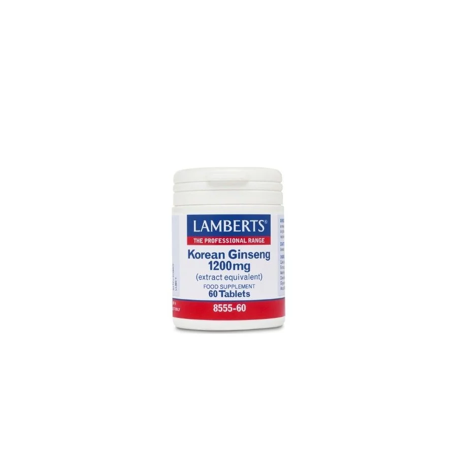 Lamberts Korean Ginseng 1200mg (60 Tabs)