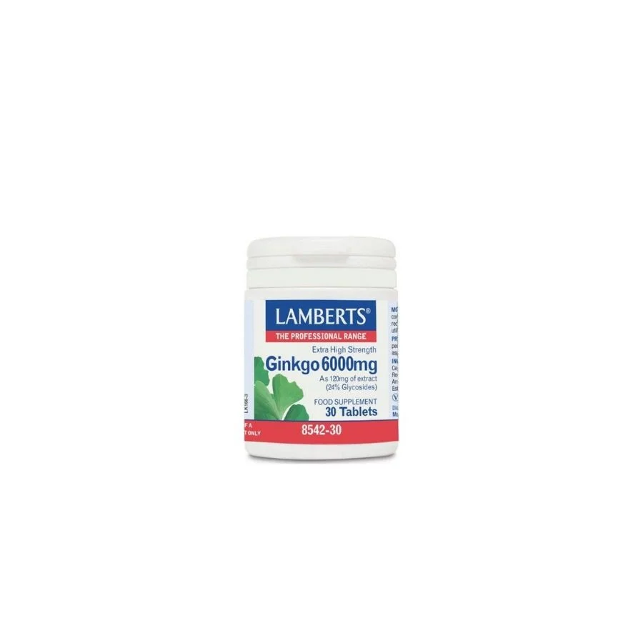 Lamberts Ginkgo 6000mg (30 Tabs)