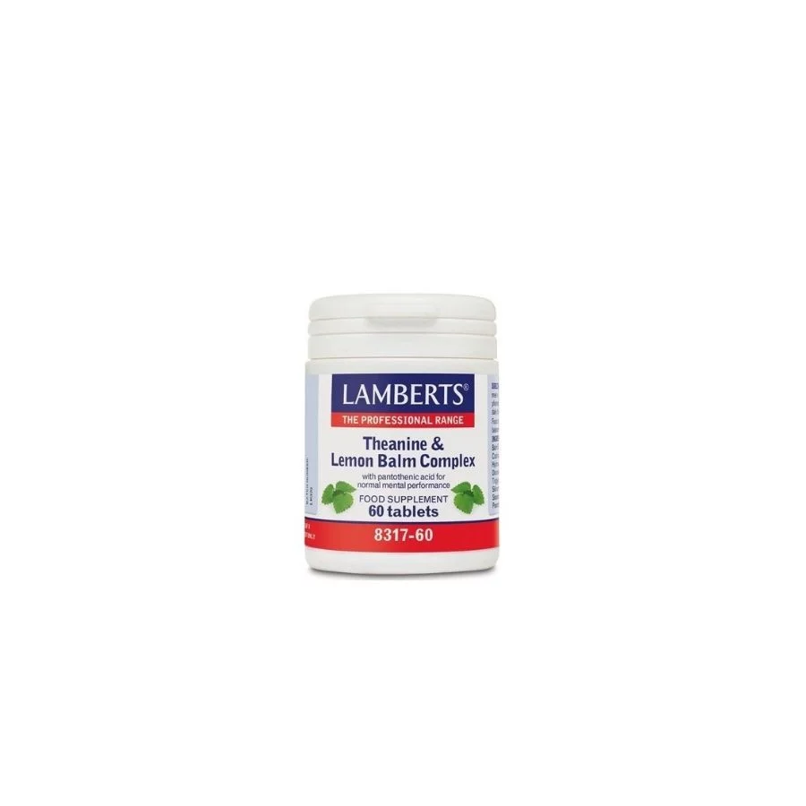 Lamberts Theanine & Lemon Balm Complex (60 Tabs)