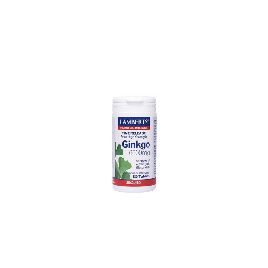 Lamberts Ginkgo 6000mg (180 Tabs)