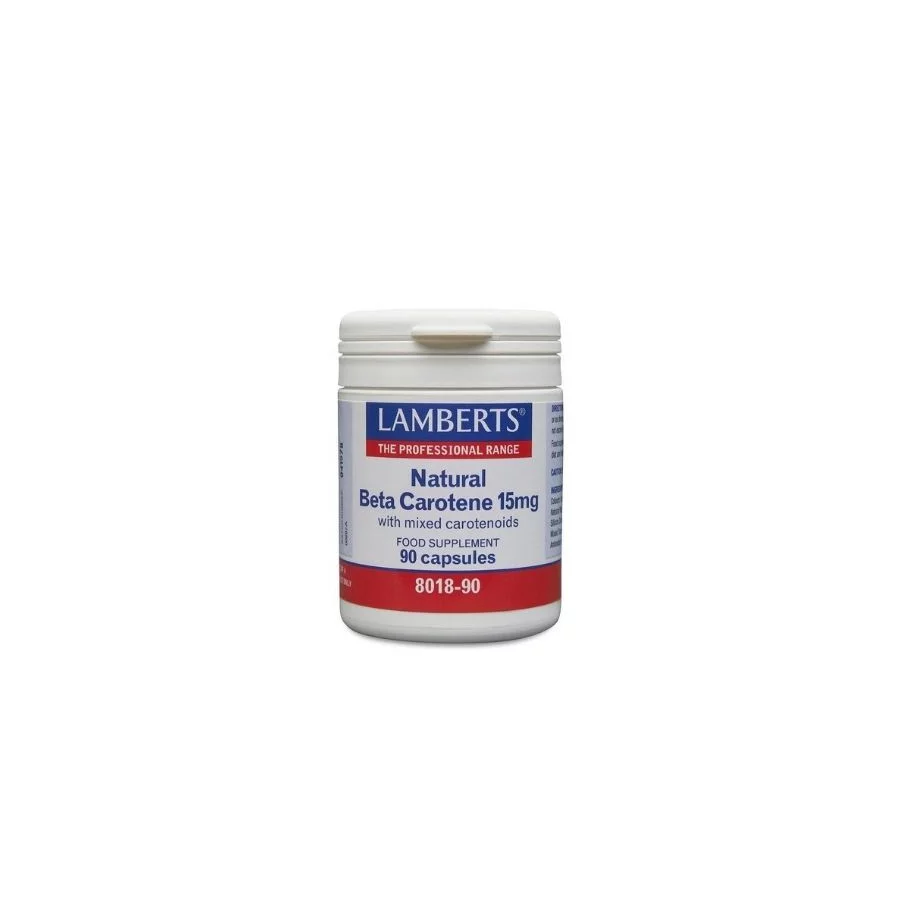 Lamberts Natural Beta Carotene 15mg (90 Caps)