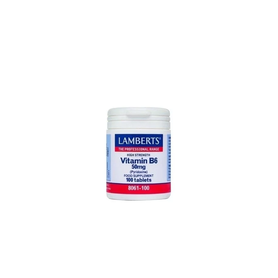 Lamberts Vitamin B6 50mg (100 Tabs)