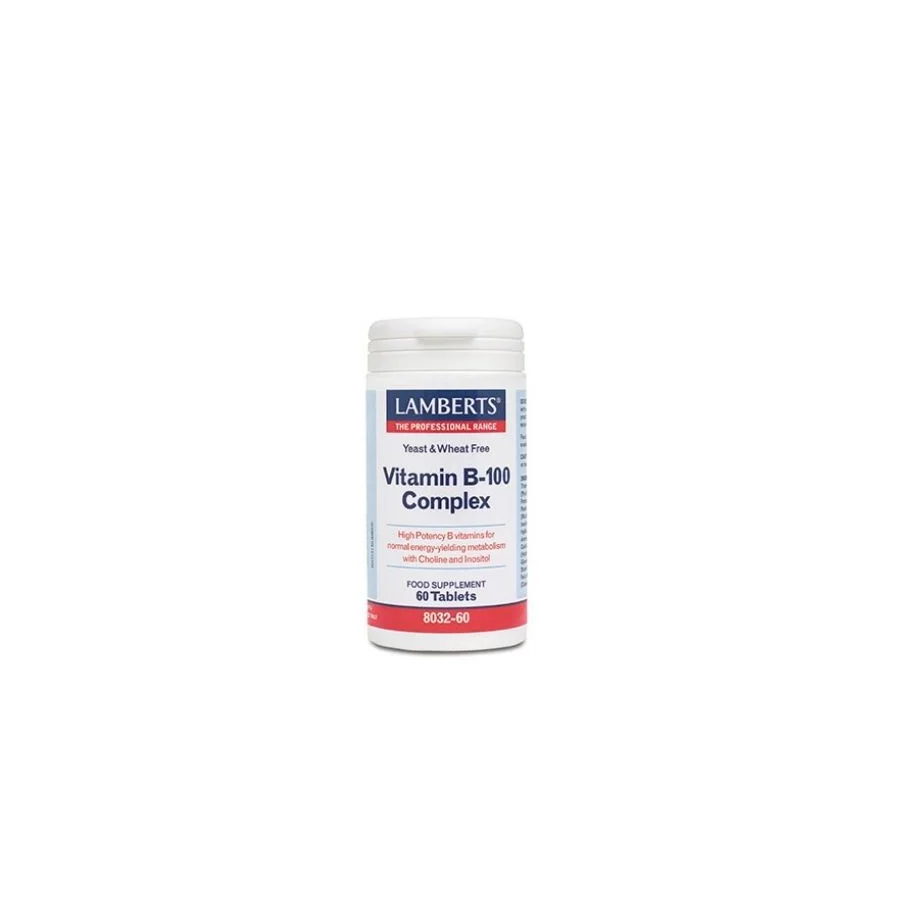 Lamberts Vitamin B-100 Complex (60 Tabs)