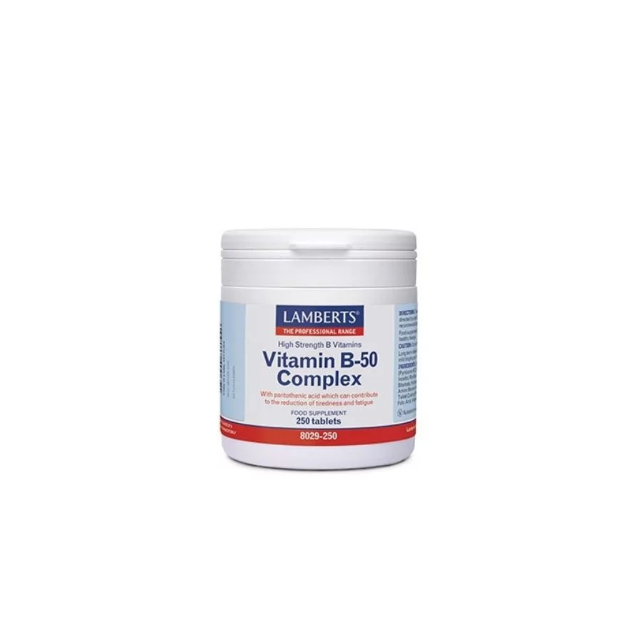 Lamberts Vitamin B-50 Complex (250 Tabs)