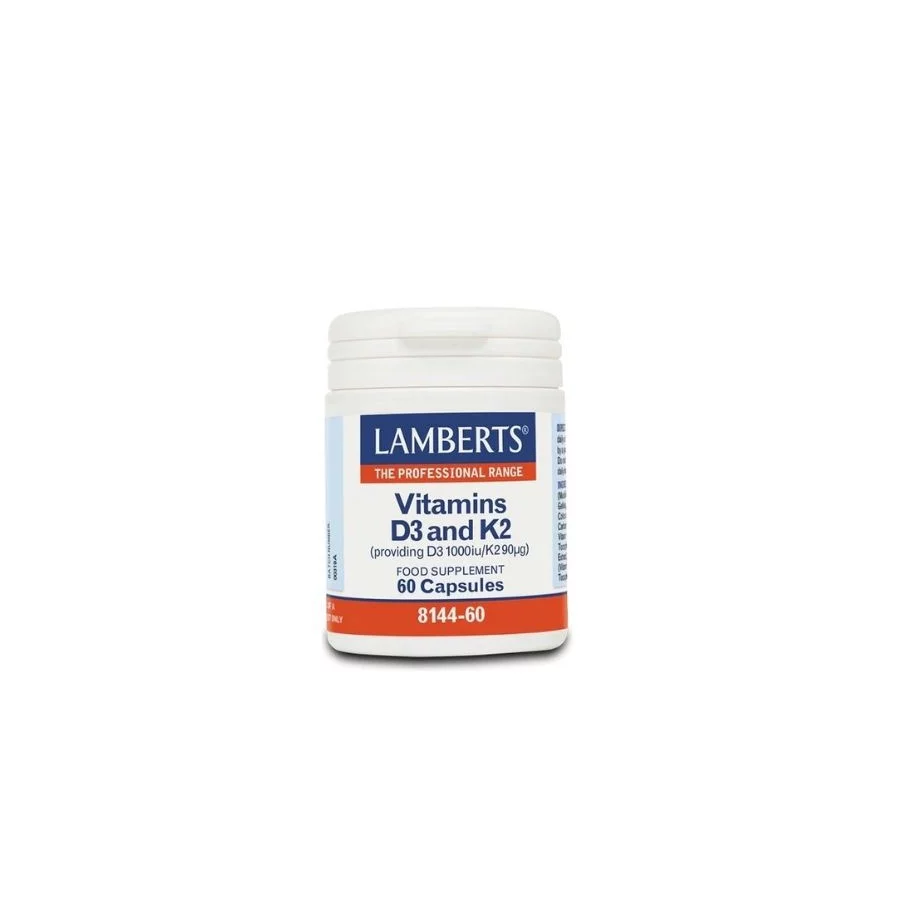 Lamberts Vitamin D3 & K2 (60 Caps)