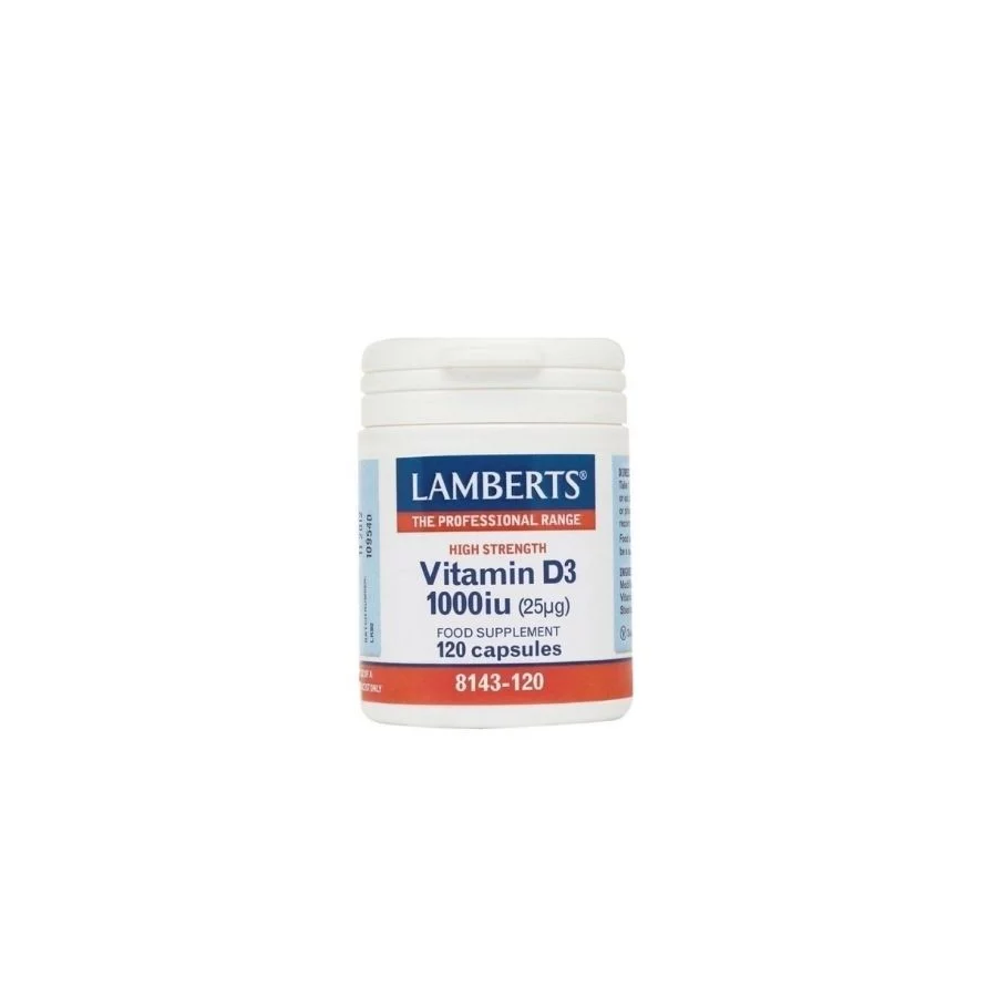 Lamberts Vitamin D3 1000iu (120 Caps)