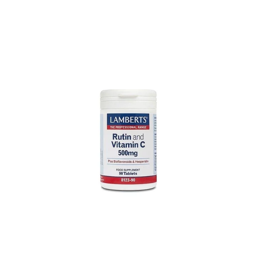 Lamberts Rutin and Vitamin C 500mg (90 Tabs)