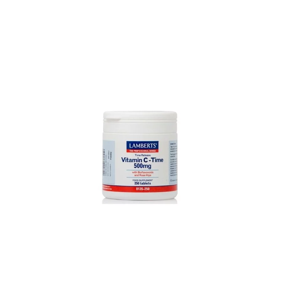 Lamberts Vitamin C – Time Release 500 mg (250 Tabs)