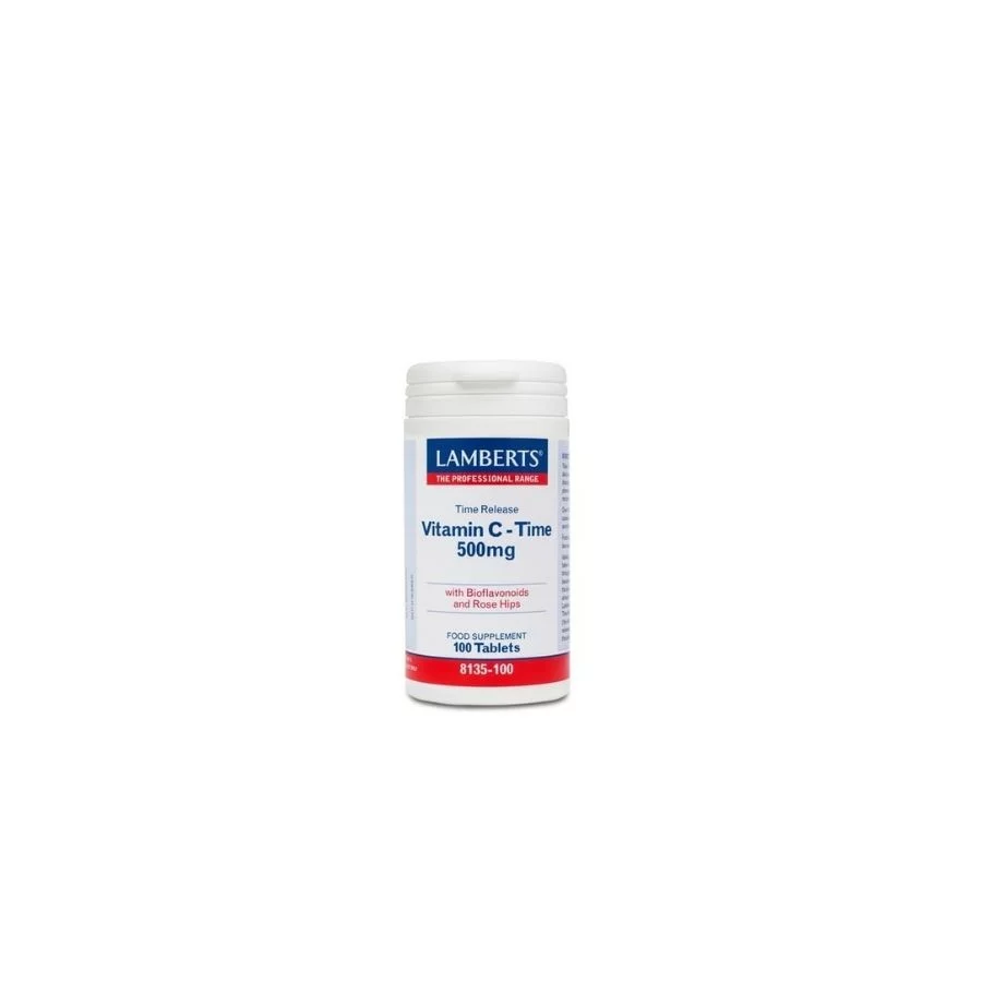 Lamberts Vitamin C – Time Release 500 mg (100 Tabs)