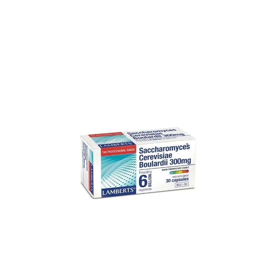 Lamberts Saccharomyces Boulardii 300mg (30 Caps)