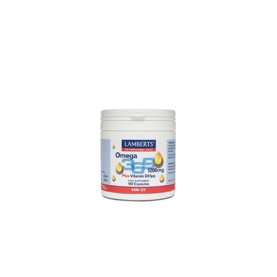 Lamberts Omega 3-6-9 1200mg (120 Caps)