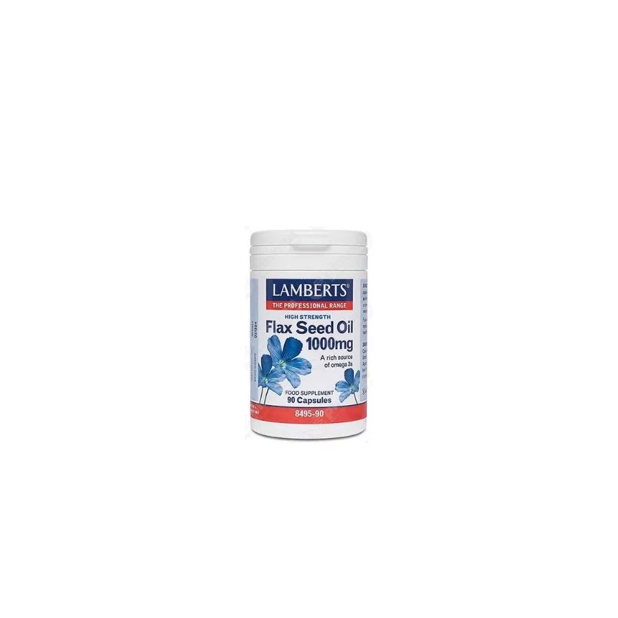 Lamberts Flax Seed Oil 1000mg (90 Caps)