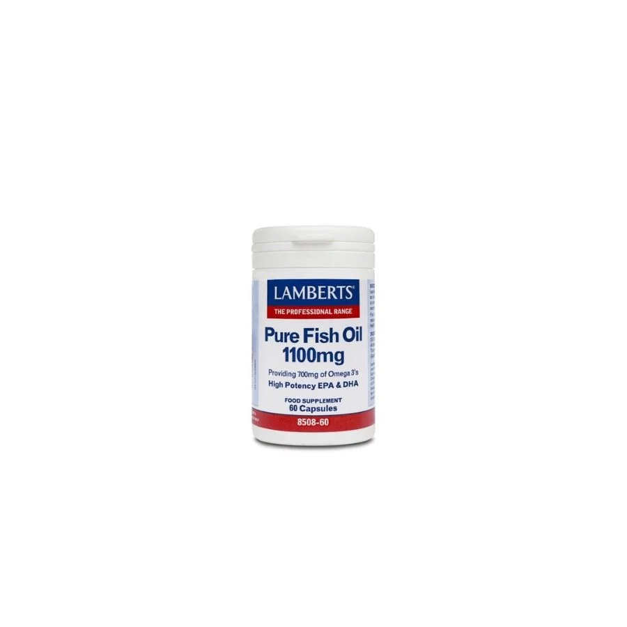 Lamberts Pure Fish Oil 1100mg (60 Caps)