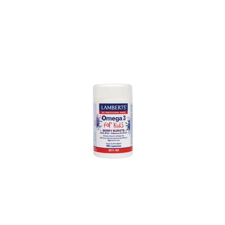 Lamberts Omega 3 for Kids – Berry Bursts (60 Caps)
