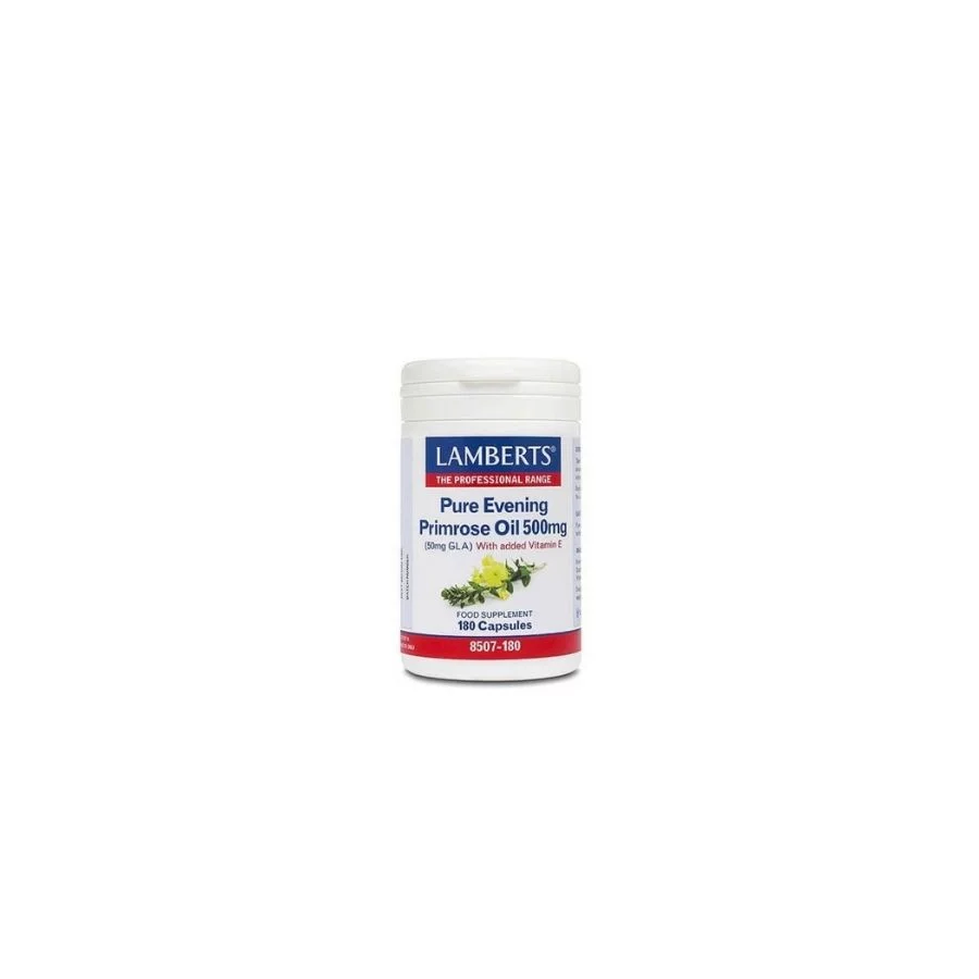 Lamberts Pure Evening Primrose Oil 500mg (180 Caps)