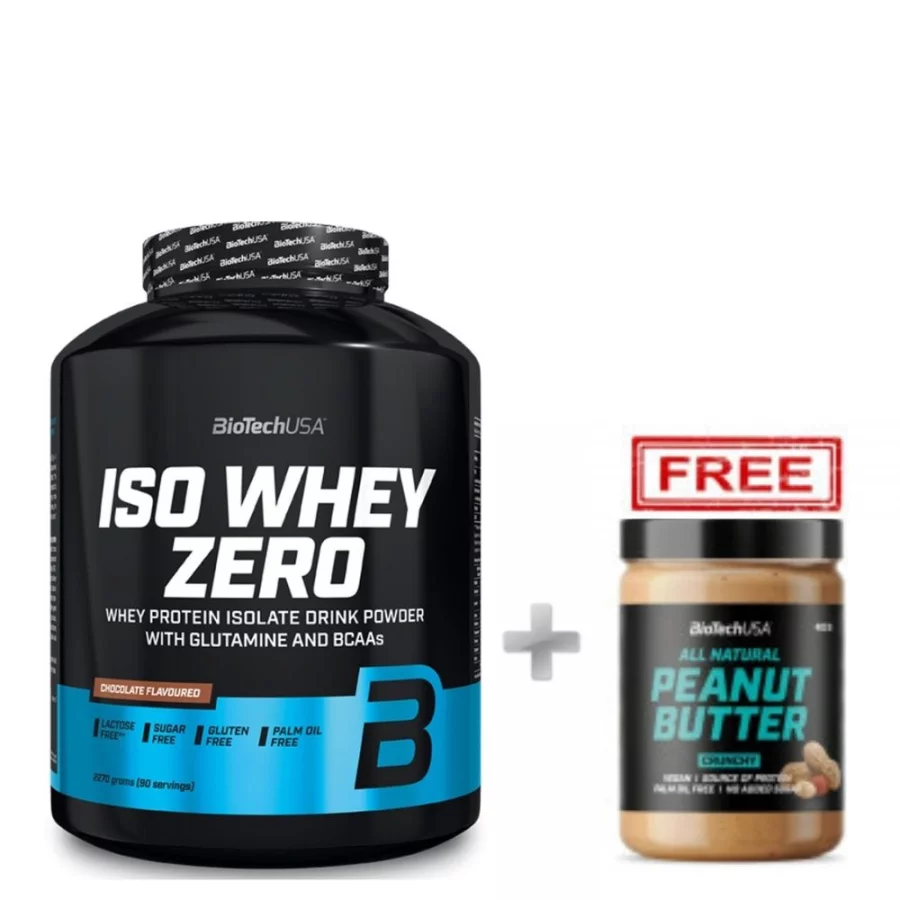 BioTechUSA Iso Whey Zero (1816) + ΔΩΡΟ BioTechUSA Peanutbutter (400 gr)