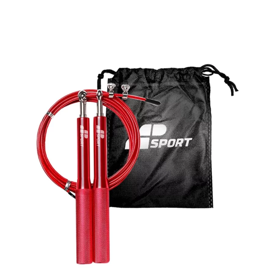MP Sports Σχοινάκι Jump Rope με Λαβές Αλουμινίου Red