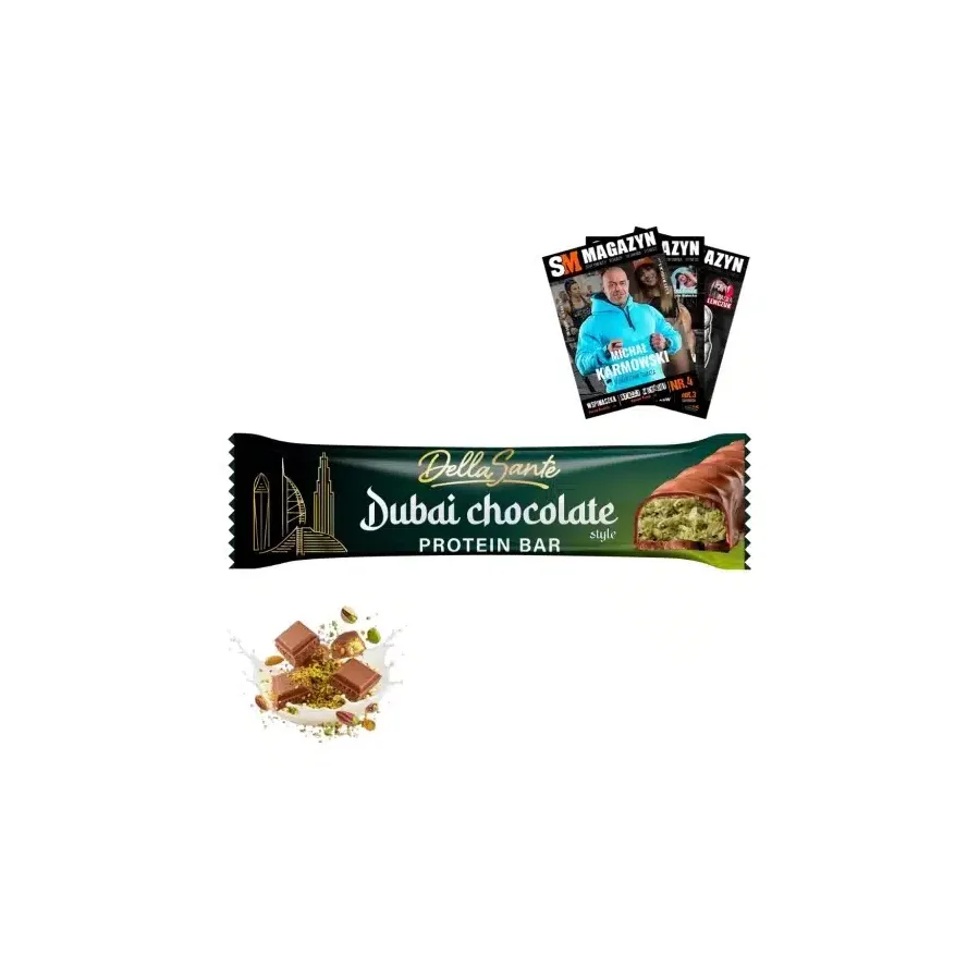 DELLA-SANTE-BATON-PROTEINOWY-45G-DUBAJSKA-CZEKOLADA-SMAK-MLECZNY