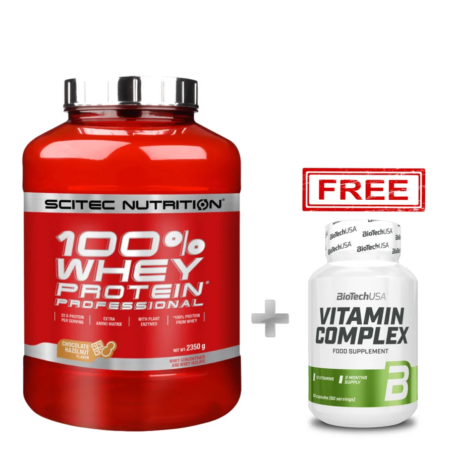 scitec profesional 2350 plus free vitamin complex pack