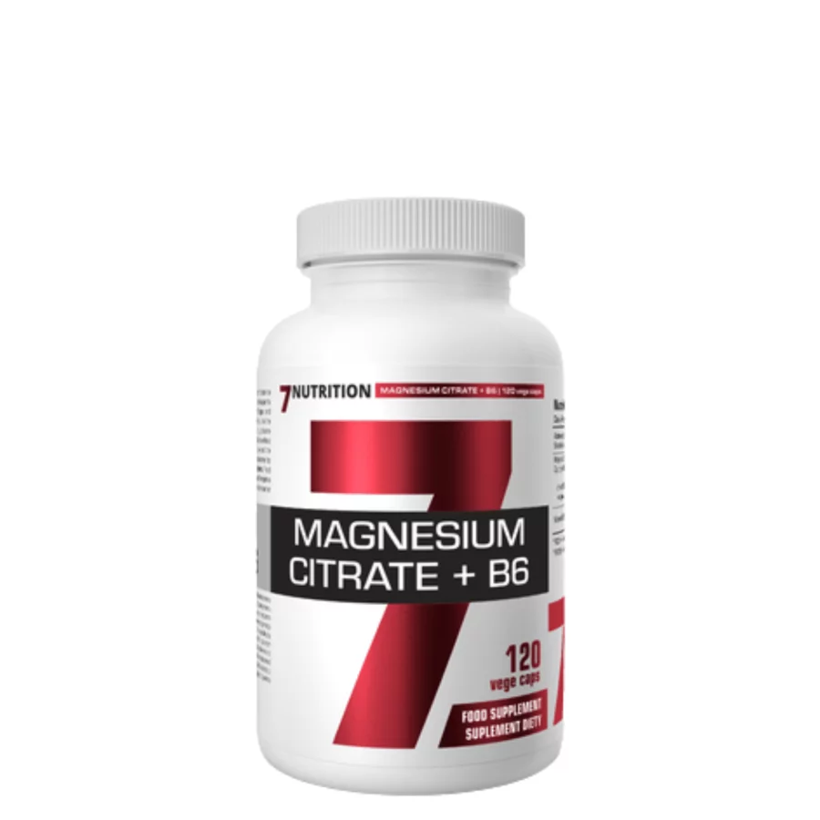 7 Nutrition Magnesium Citrate + B6 (120 vcaps)