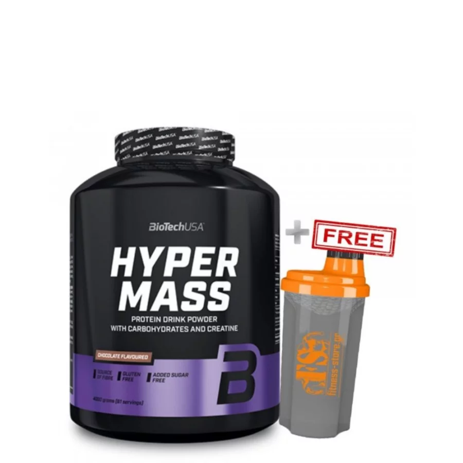BiotechUSA Hyper Mass (4000gr) + ΔΩΡΟ FS Shaker (700ml)